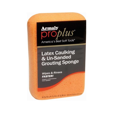 Proplus 6-1/4" x 4-1/4" x 2-1/8" ProPlus Latex Caulking/Un-Sanded Grout Sponge 602-6